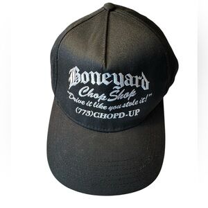 Vintage Boneyard Chop Shop Drive It Like You Stole It SnapBack Baseball Hat